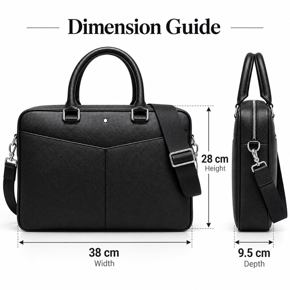 Luxury Men Business Briefcase  - огляд і ціна Luxury Bags Tote