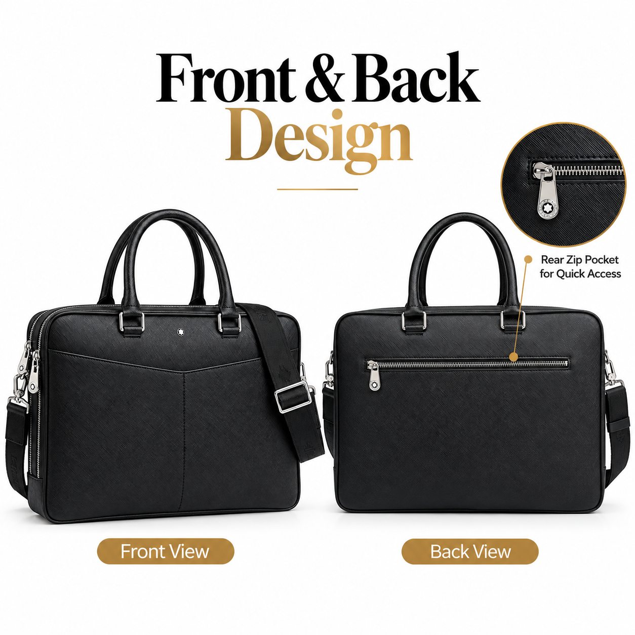Classic Men Business Briefcase - огляд і ціна Luxury Bags Tote
