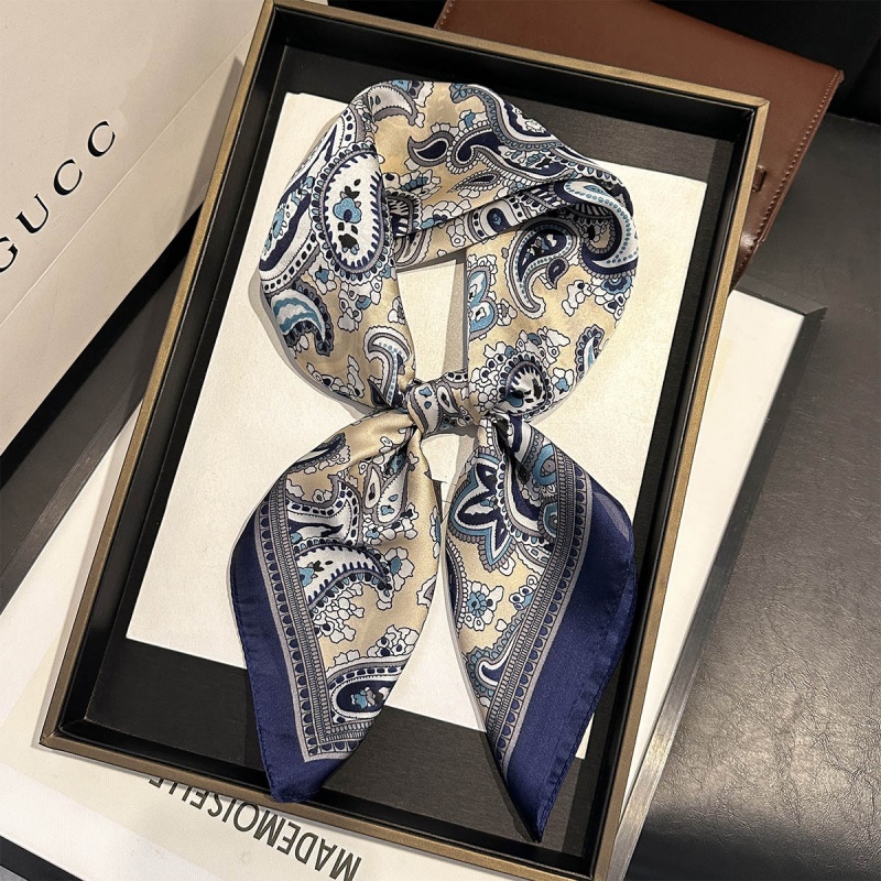 Luxury Satin Square Scarf Pais - огляд і ціна Luxury Bags China